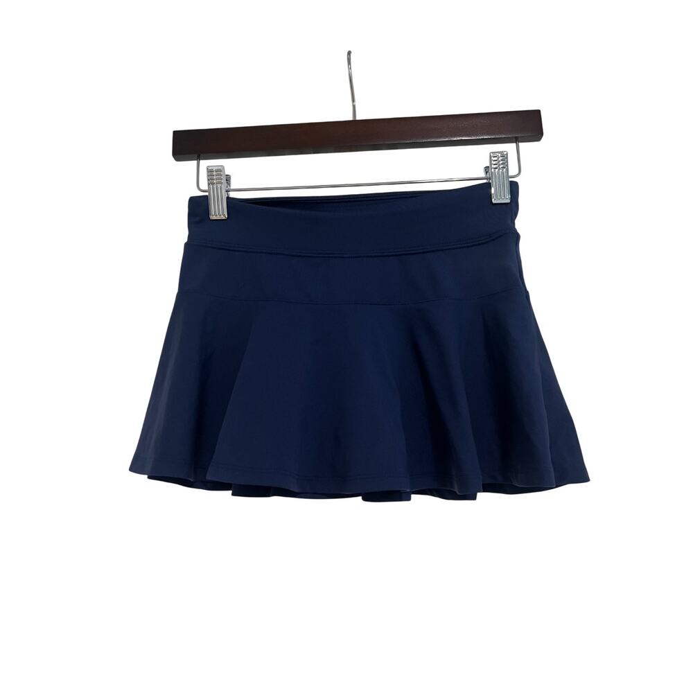 Old Navy Go-Dry High-Waisted Skirt Skorts Activewear Logo Blue Women Size Medium - Picture 3 of 7